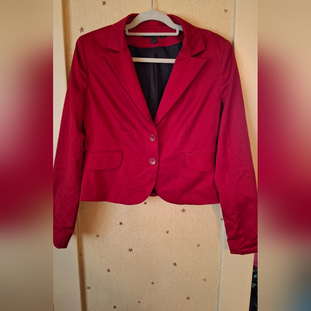 Express Red Blazer